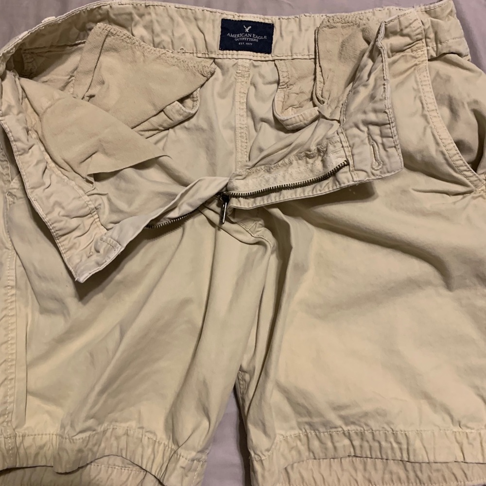 American Eagle Khaki Shorts